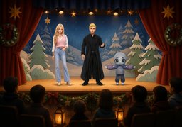 Illustration for Winterspiel (winter play)