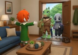 livingのイラスト