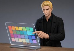 Illustration for 色盘 (color palette)