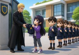colegialのイラスト
