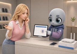 개통일のイラスト