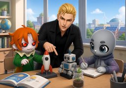 enseignementのイラスト