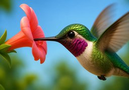 colibríのイラスト