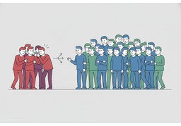 派别のイラスト