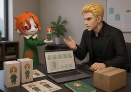 comercializarのイラスト