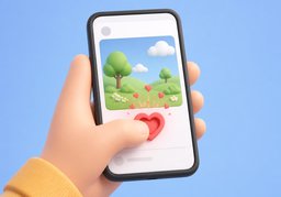 点赞のイラスト