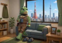 residirのイラスト