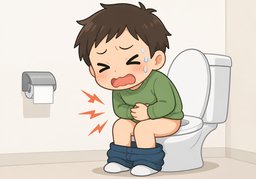 설사のイラスト