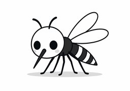 모기のイラスト