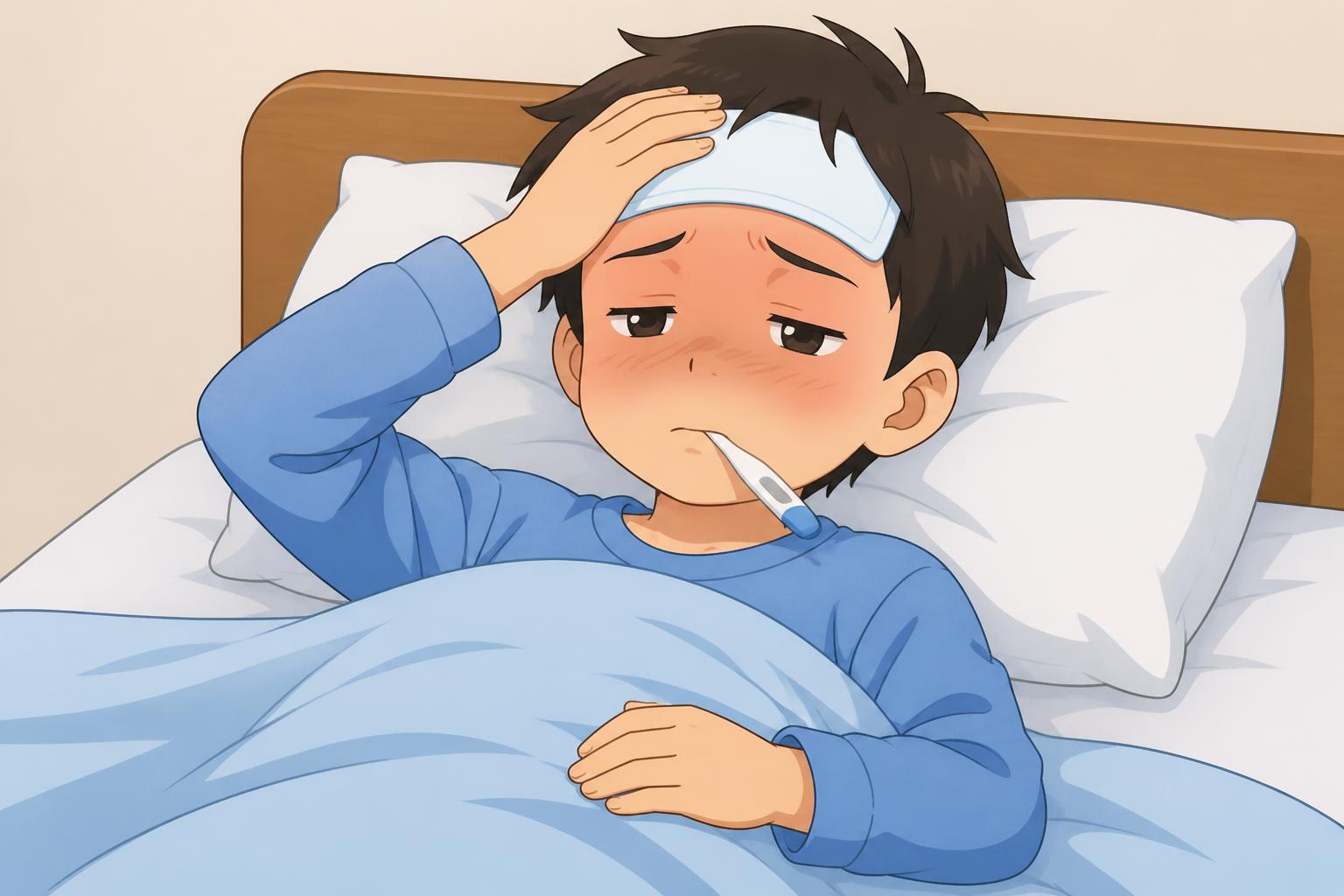 fièvreのイラスト