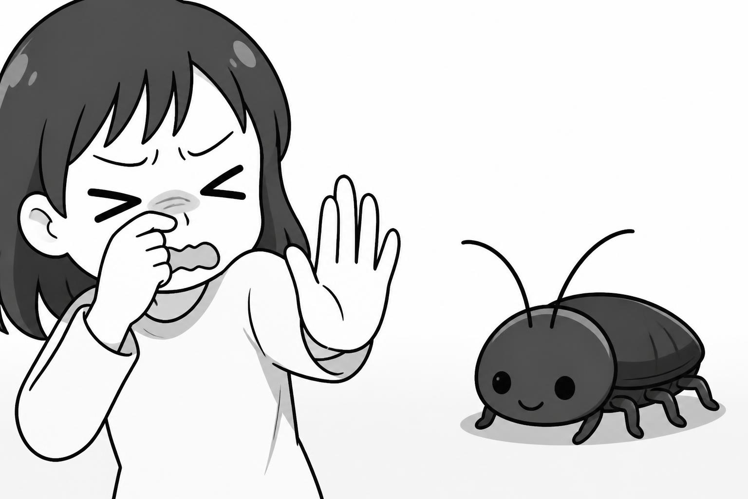 répugnantのイラスト
