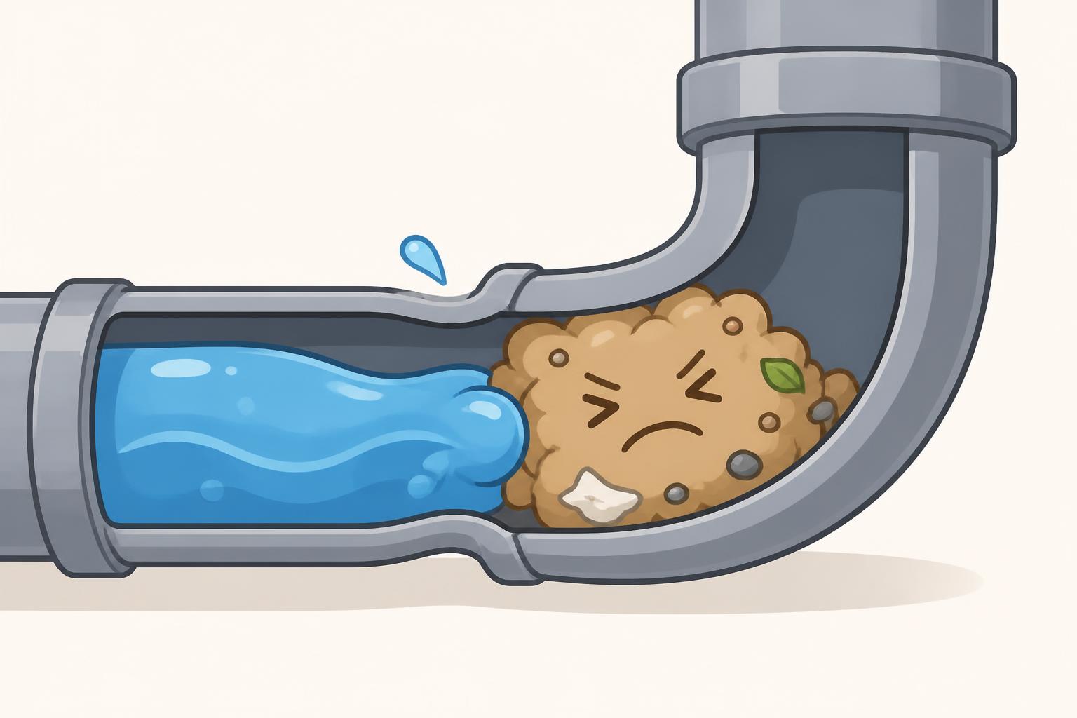 Illustration for obstruction (blockage)