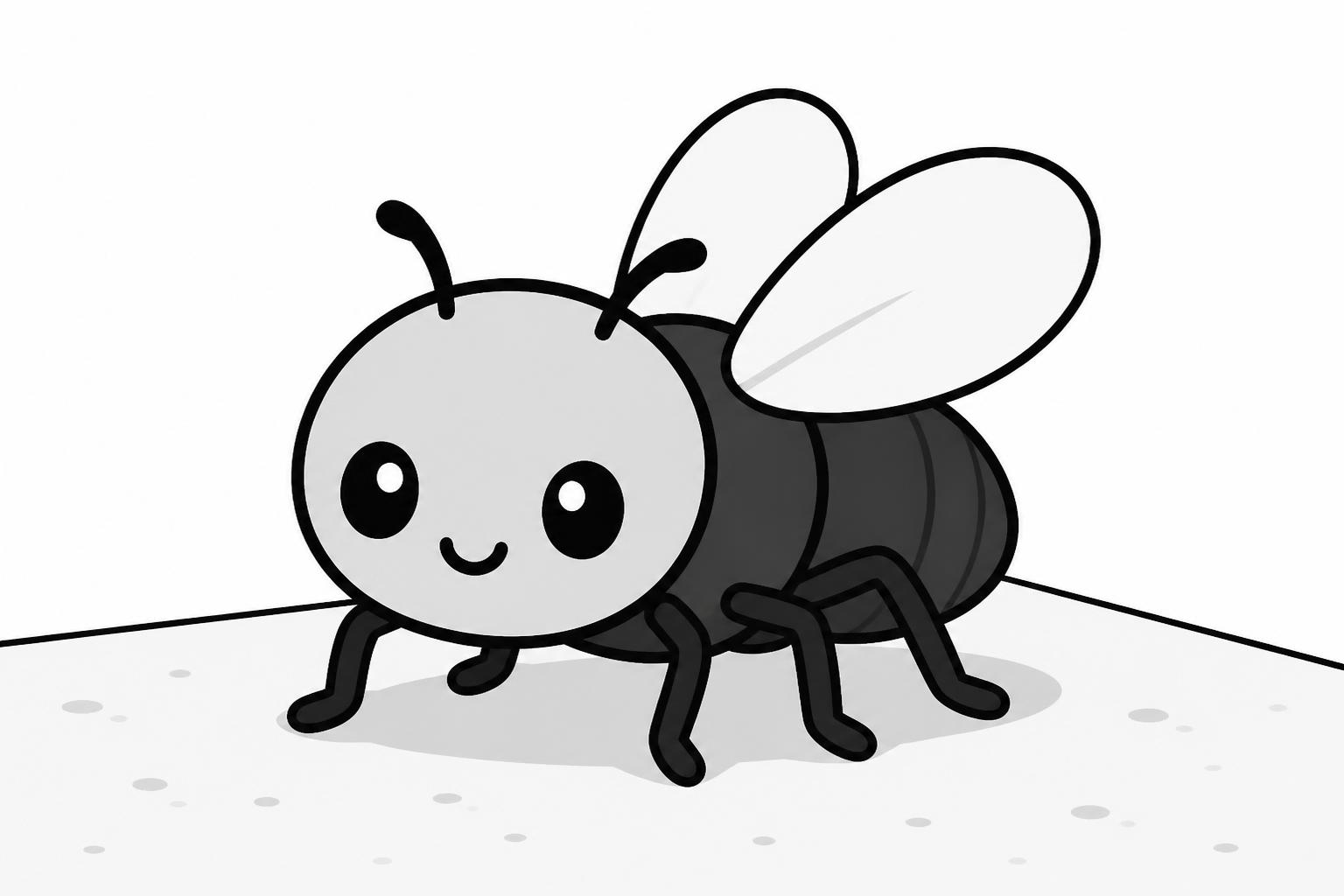 Illustration for Fliege (fly)
