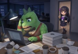 ¡Que descanses!のイラスト