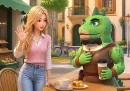 ¿Qué tal?のイラスト