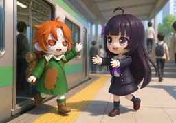 ¡Qué gusto verte!のイラスト