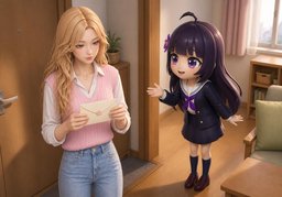 Recibí ~.のイラスト