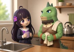 Es un placer.のイラスト
