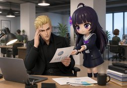 Para servirte.のイラスト