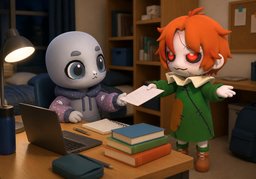 No fue nada.のイラスト
