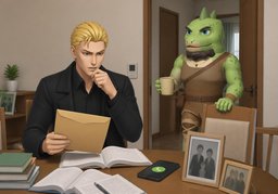 Estoy indeciso.のイラスト