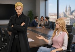 ¿A qué te refieres?のイラスト