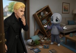 ¡Qué horror!のイラスト