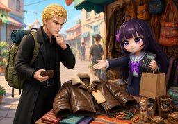 ¿Es negociable?のイラスト