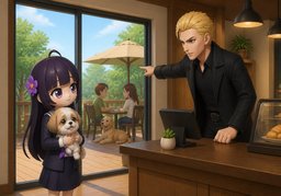 Está permitido.のイラスト