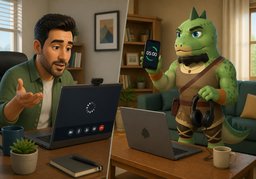¿Puedes conectarte?のイラスト