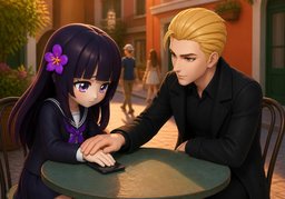 ¿Lo mantenemos en secreto?のイラスト