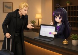 Te confirmo.のイラスト