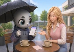 ¿Lo dejamos para ~?のイラスト