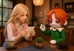 ¿Me corriges?のイラスト