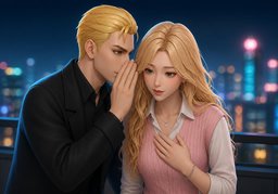 Lo que ~, se queda entre nosotros.のイラスト