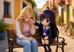 No estás ~.のイラスト