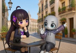 ¿Vives ~?のイラスト