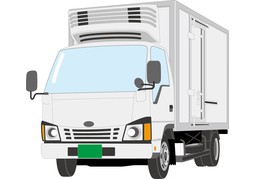 货车のイラスト