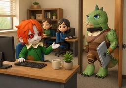 ¿Cómo es tu ~?のイラスト