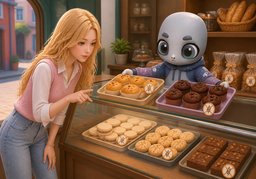 ¿Tienen ~ sin gluten?のイラスト