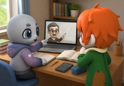 Mi tutor es ~.のイラスト