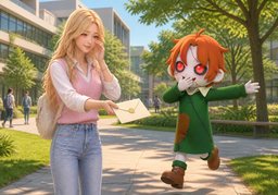 ¡Qué emocionante!のイラスト