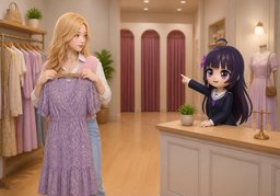 Puedo probarme ~.のイラスト