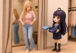 Quiero probarme ~.のイラスト