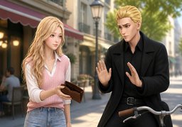 ¿Me prestas ~?のイラスト