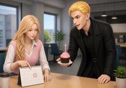 Mi cumpleaños es ~.のイラスト
