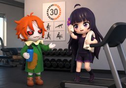 Cuánto tiempo dedicas a ~.のイラスト