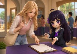 Apúntame ~.のイラスト