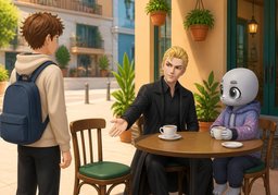 ¿Puedo unirme?のイラスト