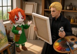 ¿Qué material usas?のイラスト